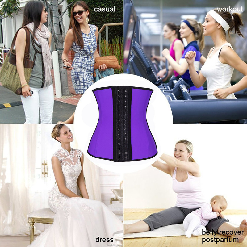 Firm Abs Womens Waist Cincher Breathable Oem Service Slim Fitting