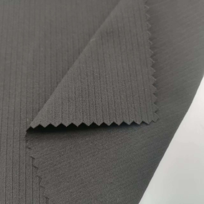 205GSM Breathable Stripe Fabric Uv Proof 140D 20D 76% Nylon 24% Spandex