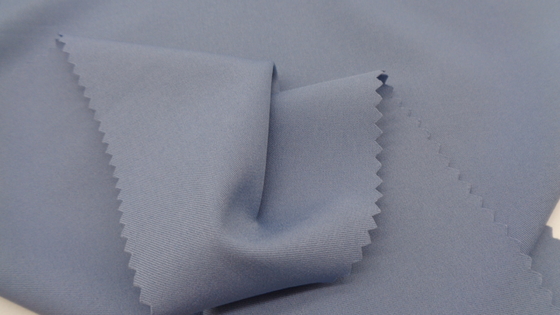 Woven Dyed Twill Breathable Sportswear Fabric 134G 95% Polyester 5% Spandex