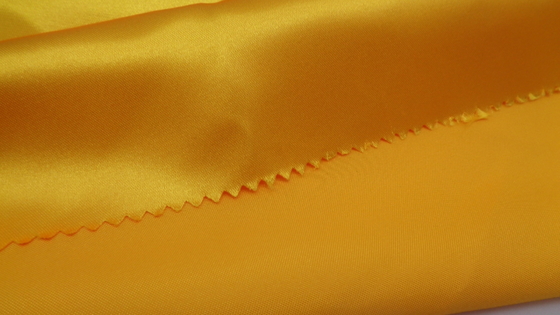 Shiny Woven Twill Dyed Satin Wardrobe Clothing Fabric 100% Polyester