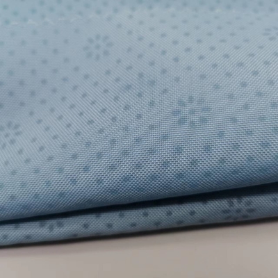 Anti Slip Pvc Dots 100% Polyester Oxford Fabric Waterproof 300DX300D