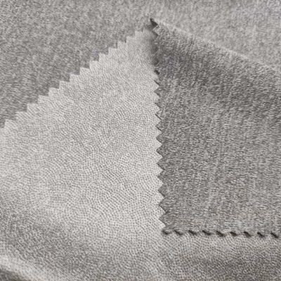 100% Polyester 90 G Knitted Grey PU Coated Outdoor Down Fabric 150 Cm