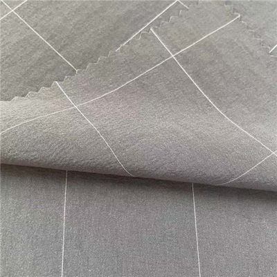 82% Nylon 10% Poly 8% 140gsm Spandex Sportswear Fabric Types  Jersey Material Gray 40D