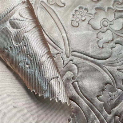 Embossed 100% Polyester Winter Jacket Fabric Twill 300D*300D 240gsm 150cm Waterproof Breathable