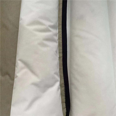 100% Polyester Cationic Winter Jacket Fabric In 2 Layers W Weaving 50D*50D 180gsm 150cm Water Proof Down Proof