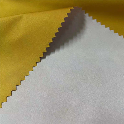 Imitation Memory Cloth Fabric 75DX75D 115gsm 150cm White PU Waterproof Fabric