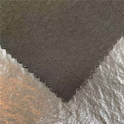 100% Nylon Plain Winter Breaker Fabric With TPU Backing 200D*250D 190gsm 150cm