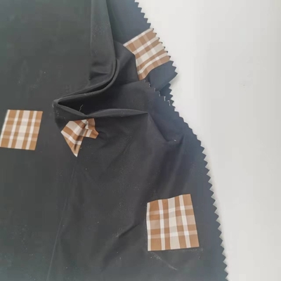 100% Polyester Winter Jacket Fabric In 2 Layers Bonding 50D*50D153gsm 160cm Water Proof Down Proof