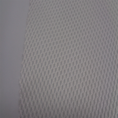 Athletic Wear 160gsm Breathable Mesh Fabric 160cm 150D Kintted