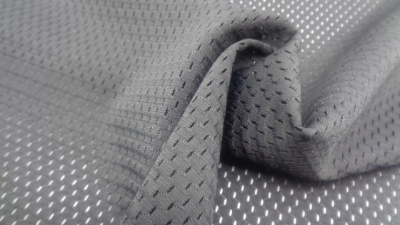 Sportswear 150cm Sports Mesh Fabric 85% Nylon 15% Spandex 100D