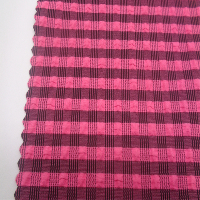 139GSM Stripe Sports Clothing Fabric 92% Polyester 8% Spandex 150cm
