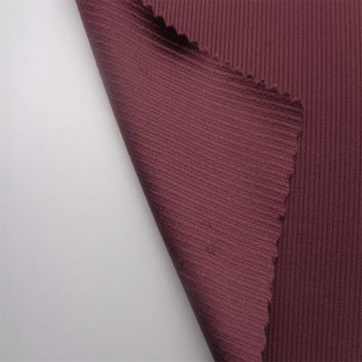 100D 20D Stripe Sportswear Fabric 70% Nylon 30% Spandex Breathable