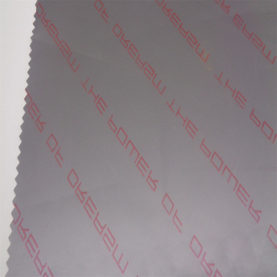 Printed 75DX75D Breathable Polyester Fabric For Jacket 148 GSM WaterProof