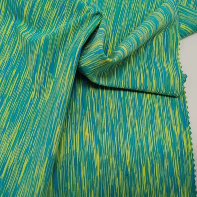 Breathable Sports Clothing Fabric 85% Nylon 15% Spandex 100D 150cm