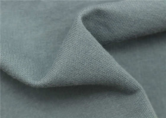 220 GSM Ponte Roma Knit Fabric , Polyester Rayon Fabric One Side Rib For Lady Dress