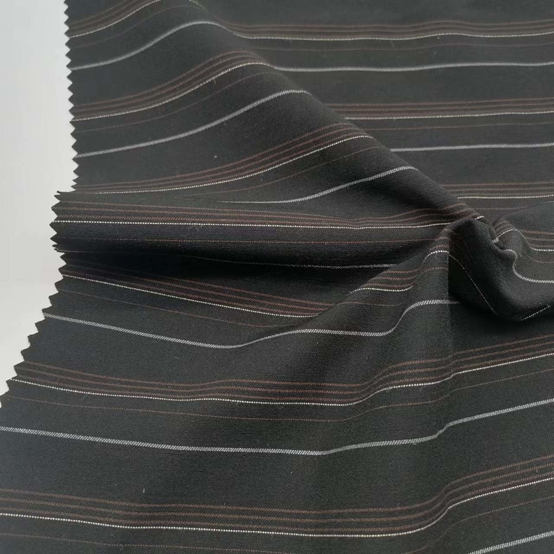 300Gsm Two Way Stretch Faille Fabric 150cm 22% Nylon 74% Rayon 4% Spandex