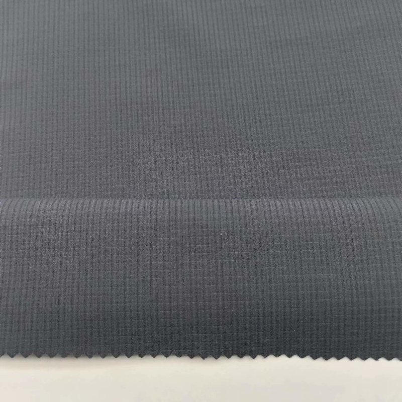 Ripstop Moisture Wicking Breathable Clothing Fabric 90% Polyester 10% Spandex