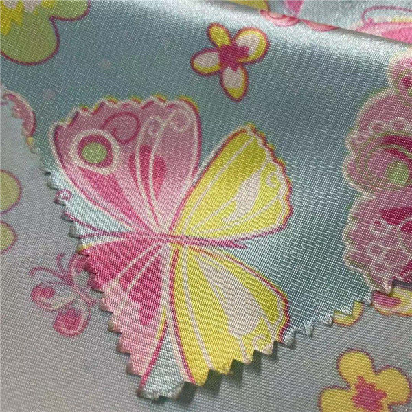 Polyester Printed Spandex Fabric 75DX75D 40D 125gsm 150cm Water UV Proof Fabric