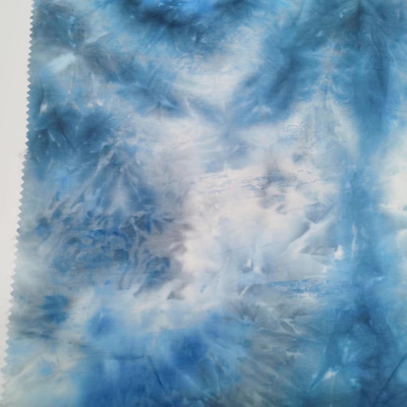 Tie Dyed Jersey Breathable Sports Material Fabric 40D 100% Nylon 160cm