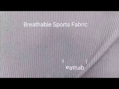 Stripe Breathable Fabric 86% Nylon 10% Polyester 126gsm