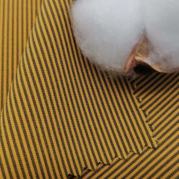 Dry Fit Uv Proof Stripe 4 Way Stretch Woven Fabric 90 Polyester 8 Spandex 150gsm